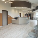 Dog side of Waiting room at Back Mountain Veterinary Hospital